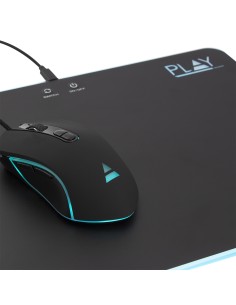 PL3341 alfombrilla para ratón Alfombrilla de ratón para juegos Negro 2