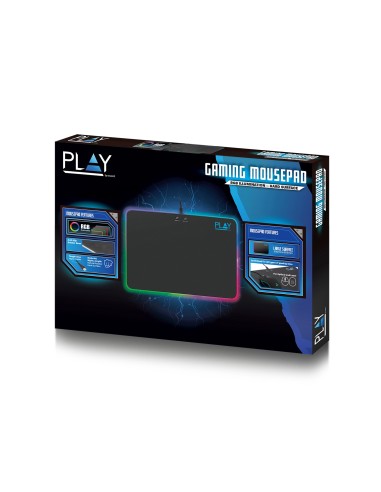 PL3341 alfombrilla para ratón Alfombrilla de ratón para juegos Negro