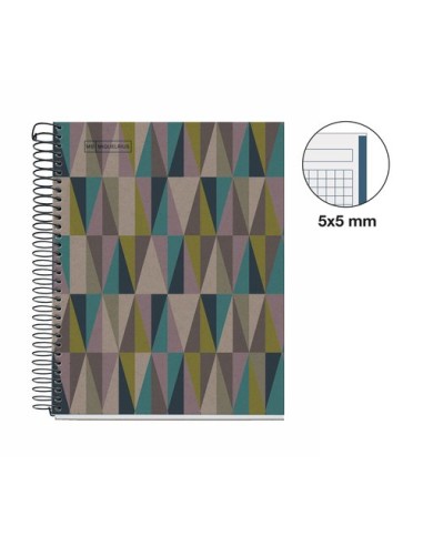 BLOC MR NB-1 T.DURA A5 80h ECOROMBOS - Pack de 5 unidades