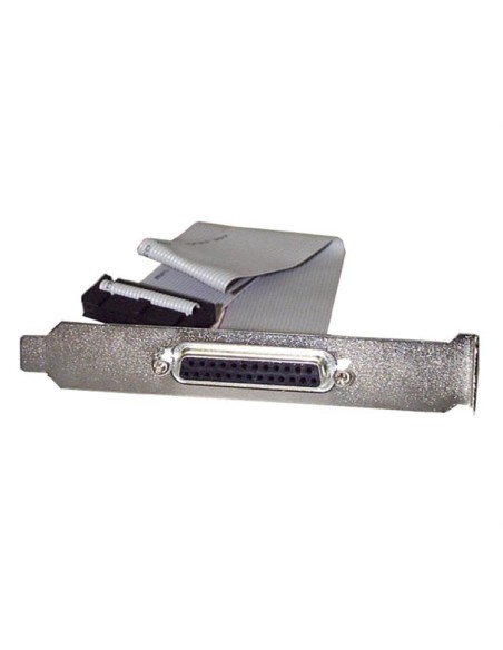 Bracket Adaptador Paralelo DB25 a IDC25 con Cable de 40cm