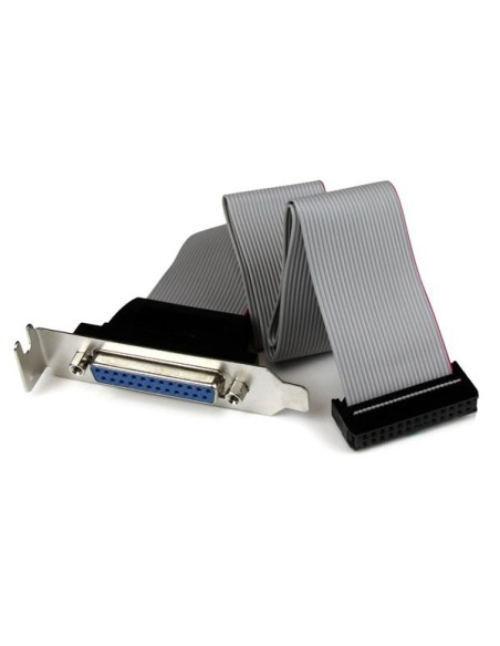 Adaptador de 40cm Header Cabezal Bracket Paralelo Perfil Bajo DB25 a IDC26 Pines Placa Base