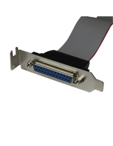 Adaptador de 40cm Header Cabezal Bracket Paralelo Perfil Bajo DB25 a IDC26 Pines Placa Base