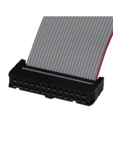 Adaptador de 40cm Header Cabezal Bracket Paralelo Perfil Bajo DB25 a IDC26 Pines Placa Base