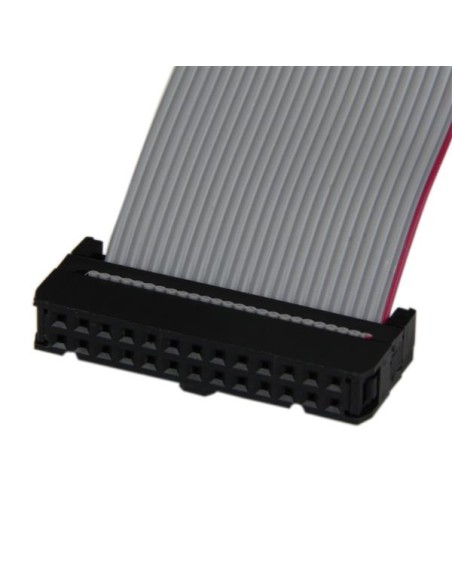 Adaptador de 40cm Header Cabezal Bracket Paralelo Perfil Bajo DB25 a IDC26 Pines Placa Base