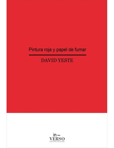 PINTURA ROJA Y PAPEL DE FUMAR