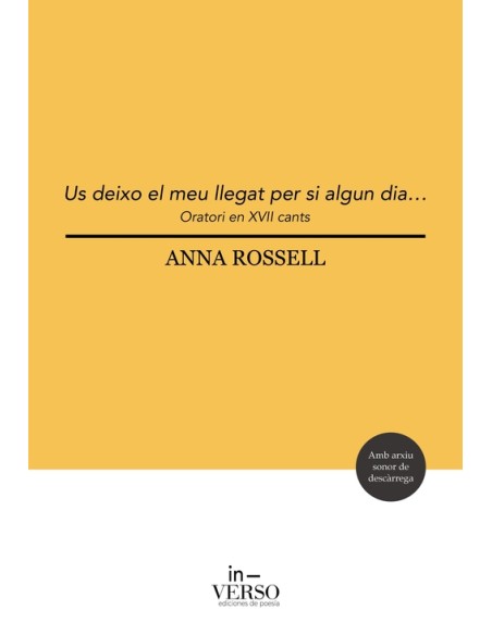 US DEIXO EL MEU LLEGAT PER SI ALGUN DIA