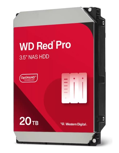 Red Pro WD202KFGX disco duro interno 20 TB 7200 RPM 512 MB 3.5" Serial ATA III