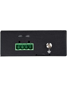 Inyector Industrial PoE Gigabit - 30W - 802.3at PoE+ de 48 a 56V DC - de Montaje en Riel DIN - de -40 a 75C (POEINJ1G30W) 2