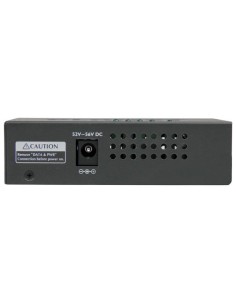 Inyector de Alimentación PoE Power over Ethernet Midspan 4 Puertos Gigabit RJ45 de Pared - 802.3 at af 2