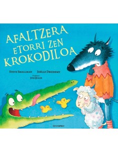 Afaltzera etorri zen krokodiloa
