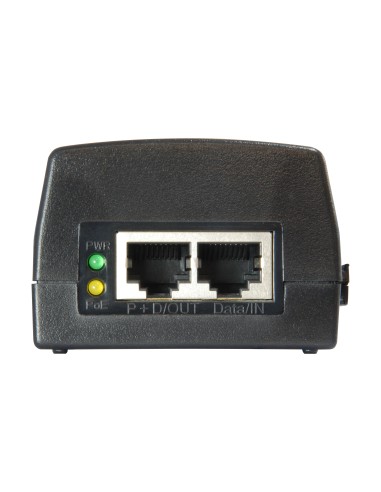 POI-3014 adaptador e inyector de PoE Ethernet rápido, Gigabit Ethernet 52 V
