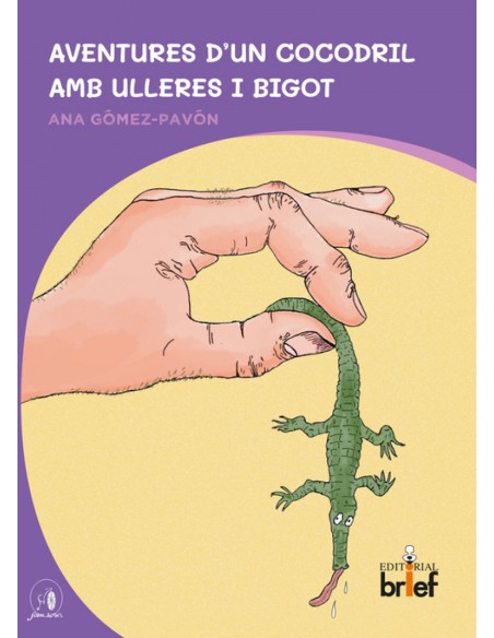 Aventures d un cocodril amb ulleres i bigot