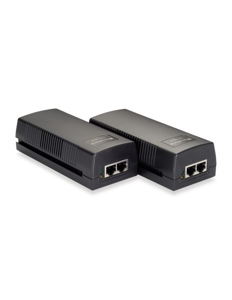 POI-3014 adaptador e inyector de PoE Ethernet rápido, Gigabit Ethernet 52 V