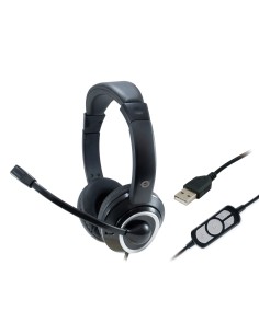 POLONA Auriculares Alámbrico Diadema Llamadas/Música USB tipo A Negro 2