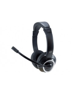 POLONA02B auricular y casco Auriculares Alámbrico Diadema Juego Negro