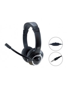 POLONA02B auricular y casco Auriculares Alámbrico Diadema Juego Negro 2