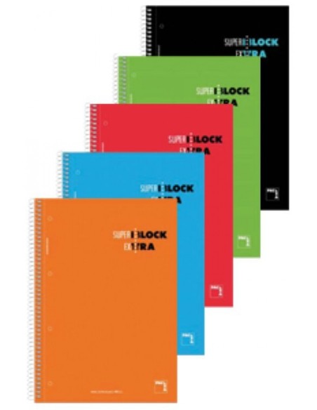 Paq 4 bloc pacsa a4 tcontracolada 120h 90gr 5x5 microperf
