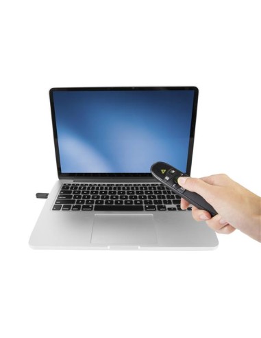 Mando a Distancia para Presentaciones Inalámbrico con Puntero Láser Verde - 27m