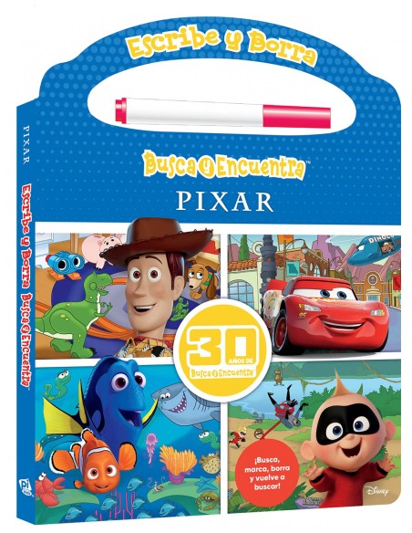 PINTAR Y BORRAR PIXAR WELF