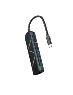 10.16.0501 base para portátil y replicador de puertos Alámbrico USB 3.2 Gen 1 (3.1 Gen 1) Type-C Negro