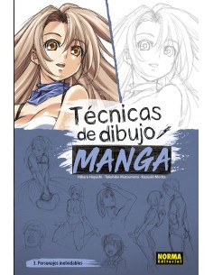 TECNICAS DE DIBUJO MANGA 03 PERSONAJES INOLVIDABLES