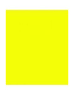 Paquete 25 cartulinas 50x65cm amarillo fluo iris 250 g