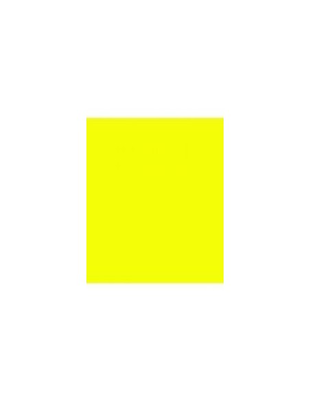 Paquete 25 cartulinas 50x65cm amarillo fluo iris 250 g
