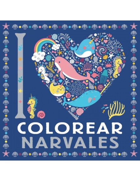 I LOVE colorear narvales