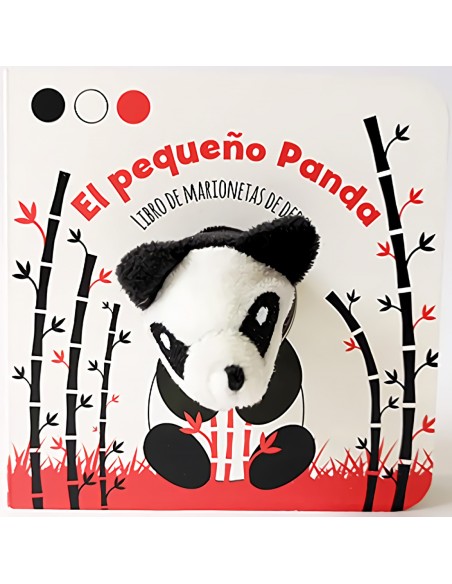 El pequeno panda libro de marionetas de dedo