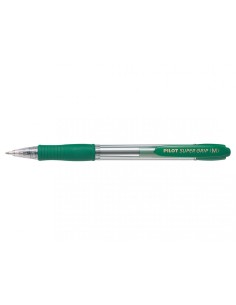 Super Grip Medium Verde Clip-on retractable ballpoint pen Medio 2030004 12 pieza(s)