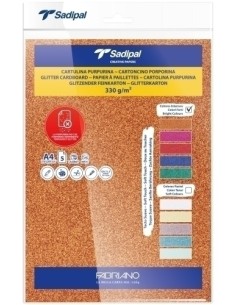 CARTULINA PURPUR.A4 SADIPAL INTENSO P/5