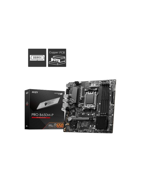 PRO B650M-P placa base AMD B650 Zócalo AM5 micro ATX