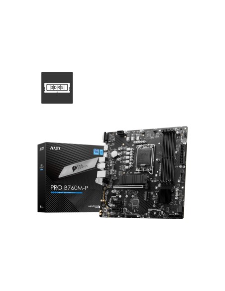 PRO B760M-P placa base Intel B760 LGA 1700 micro ATX