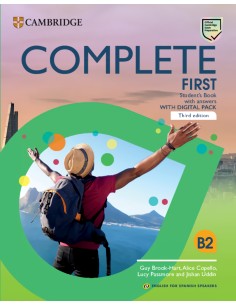 COMPLETE FIRST STUDENTS BOOK WITH ANSWERS ENGLISH