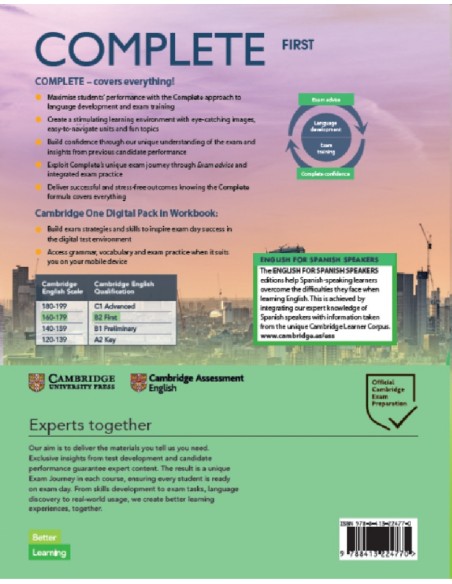 COMPLETE FIRST STUDENTS BOOK WITHOUT ANSWERS ENGL