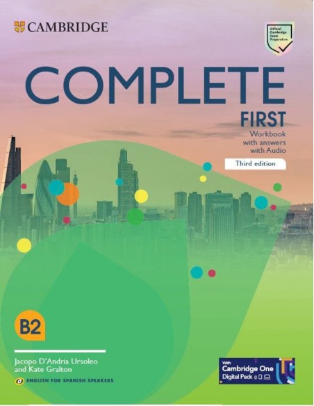 COMPLETE FIRST WORKBOOK WITH ANSWERS WITH AUDIO EN