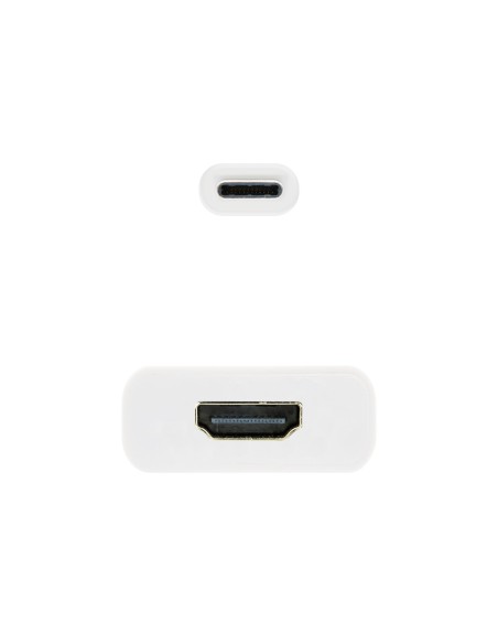 CONVERSOR USB-C A HDMI 4K, 15 CM