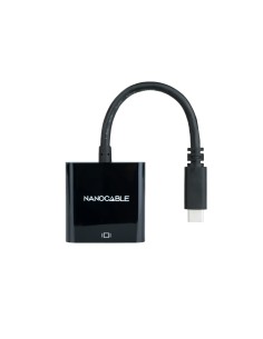 Conversor USB-C a HDMI 4K, USB-C/M-HDMI/H, Negro, 15 cm 2