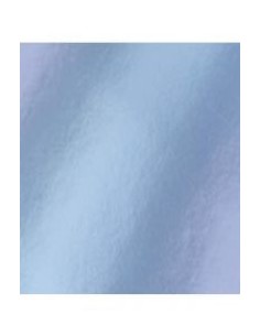 Paq 25 cartulinas 50x65 plata metalizada iris 230 gr