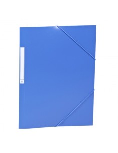 2033K11 carpeta Cartón, Polipropileno (PP) Azul A4+