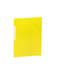 2033K19 carpeta Cartón, Polipropileno (PP) Amarillo A4