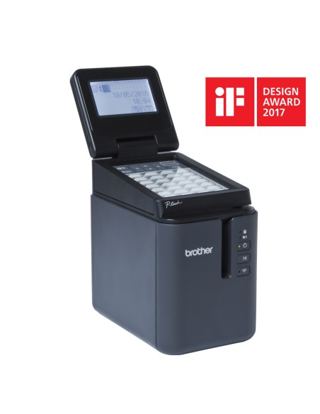 PT-P950NW impresora de etiquetas Transferencia térmica 360 x 360 DPI 60 mm/s Inalámbrico y alámbrico Ethernet TZe Wifi