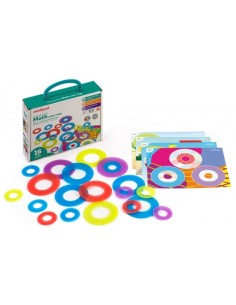 ANILLOS DE COLORES MATEMATICOS TRANSLUCIDOS