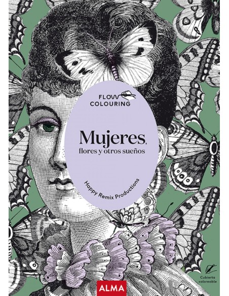 Mujeres flores y otros suenos Flow Colouring