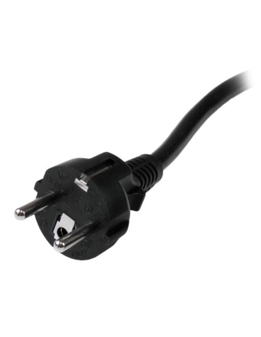 Cable de 2m de Alimentación de Ordenador, 16AWG, EU Schuko a C19, 16A 250V, Cable de Alimentación de Repuesto, Impresora, para 