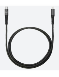 001343 cable de conector Lightning 1 m Negro