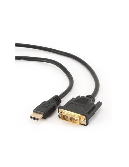 5m, HDMI/DVI, M/M DVI-D Negro