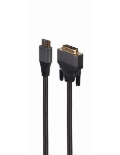 CC-HDMI-DVI-4K-6 adaptador de cable de vídeo 1,8 m HDMI tipo A (Estándar) Negro