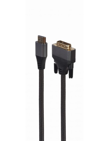 CC-HDMI-DVI-4K-6 adaptador de cable de vídeo 1,8 m HDMI tipo A (Estándar) Negro