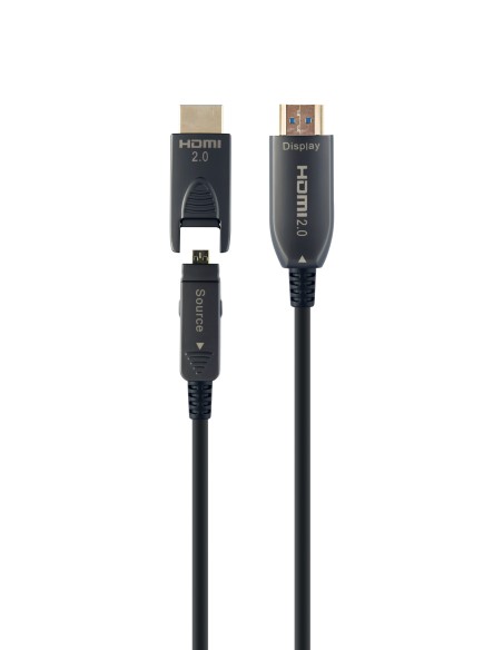 CCBP-HDMID-AOC-30M cable HDMI HDMI tipo A (Estándar) HDMI tipo D (Micro) Negro